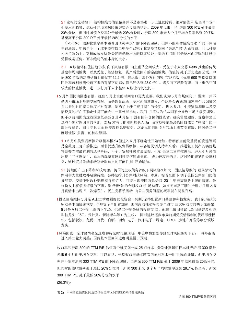 A股策略聚焦：共识凝聚，5月慢涨延续