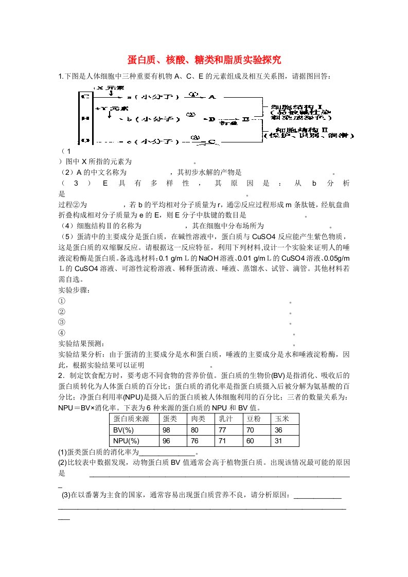 高三生物