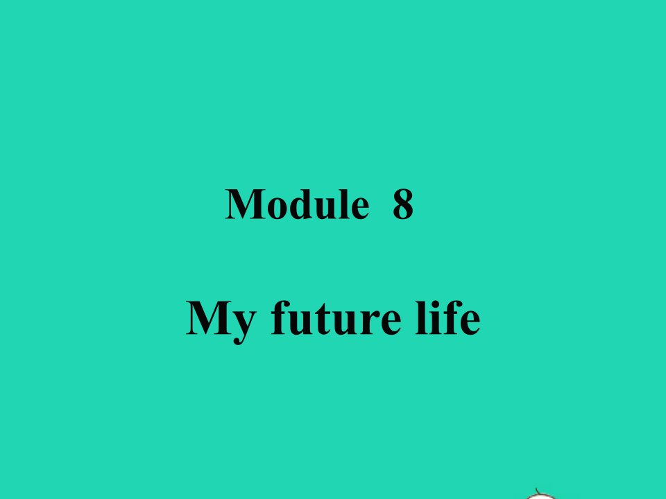 2022九年级英语下册Module8MyfuturelifeUnit1Here'stoourfriendshipandthefuture教学课件新版外研版