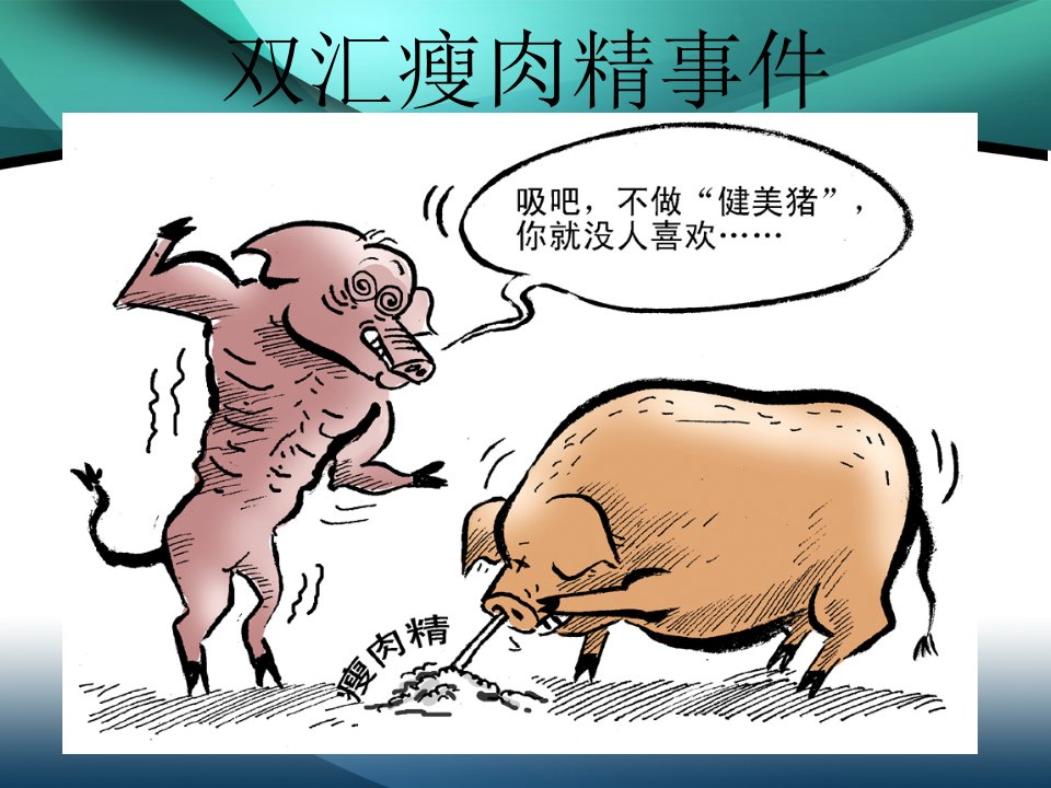 双汇瘦肉精事件案例分析ppt