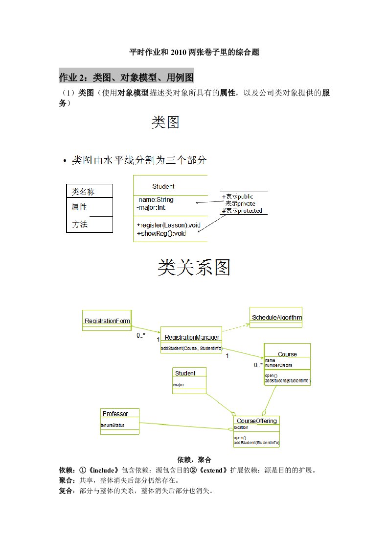 软件工程综合题