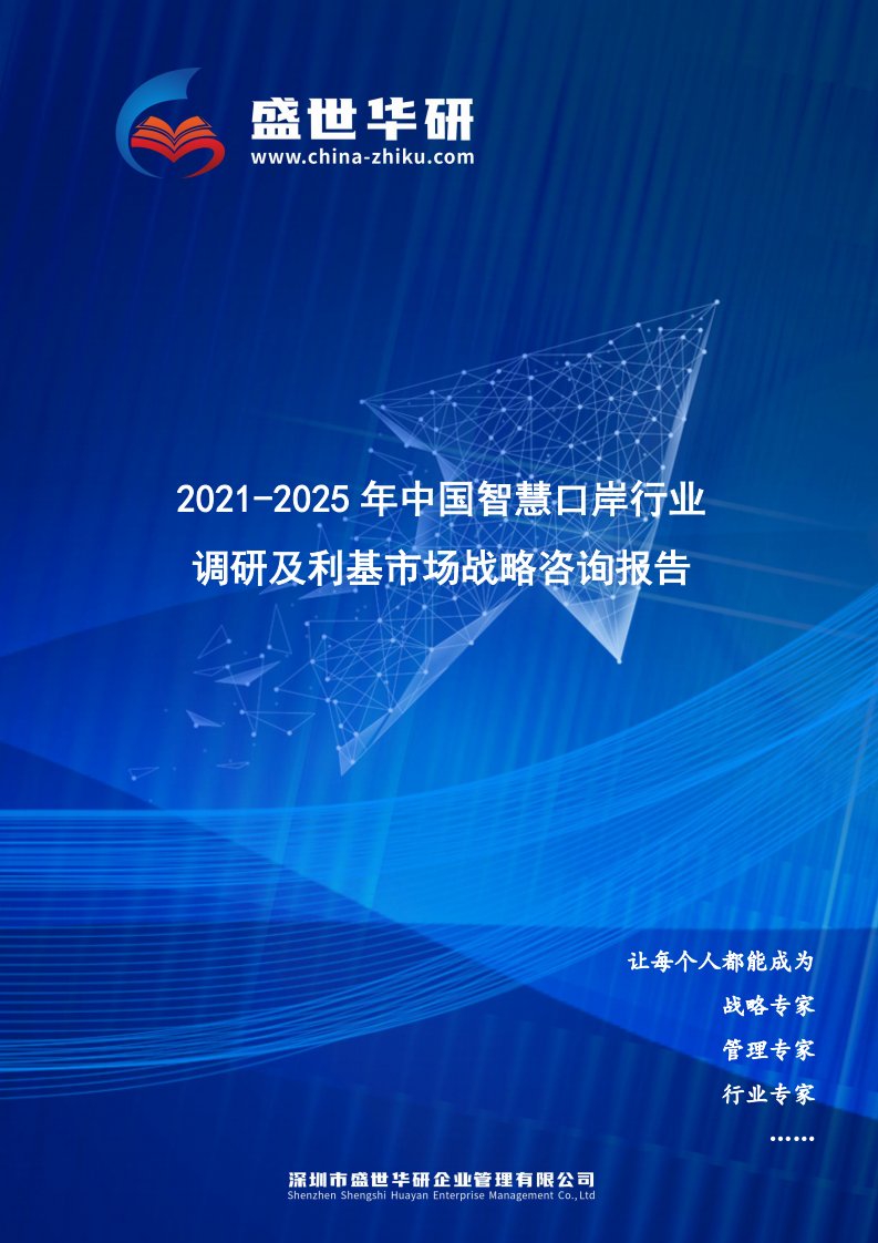 2021-2025年中国智慧口岸行业调研及利基市场战略咨询报告