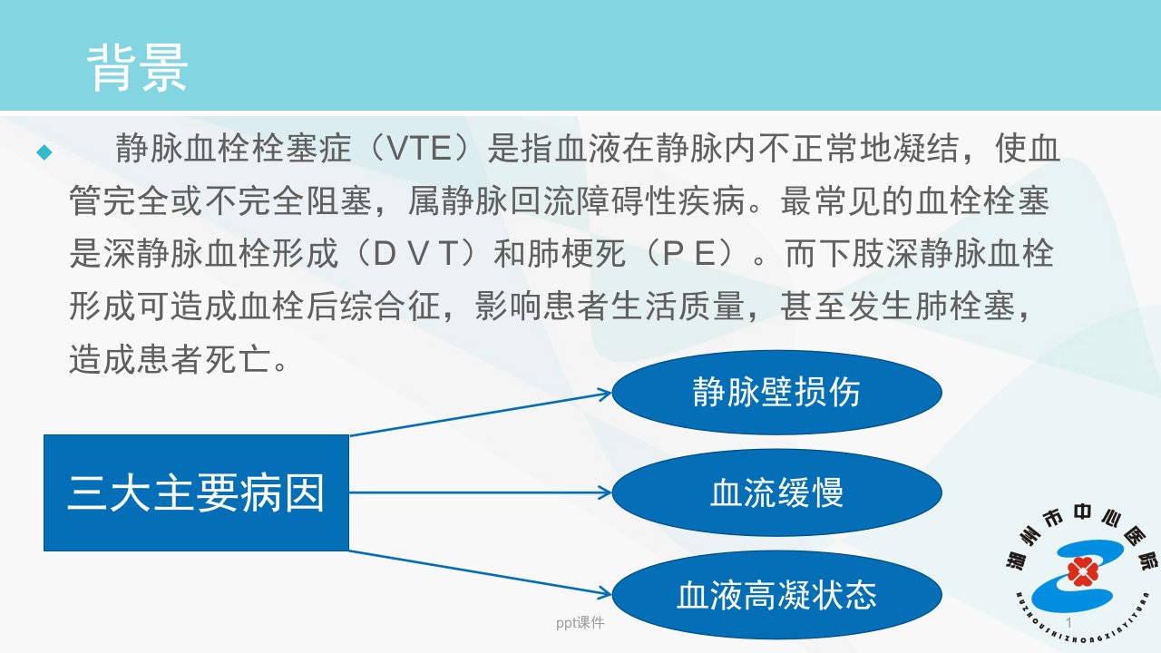 提高VTE高危患者预防措施落实率品管圈成果汇报ppt课件