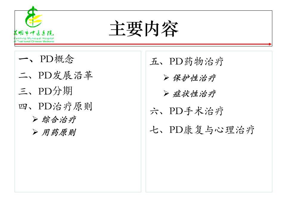 中国帕金森病治疗指南介绍ppt课件