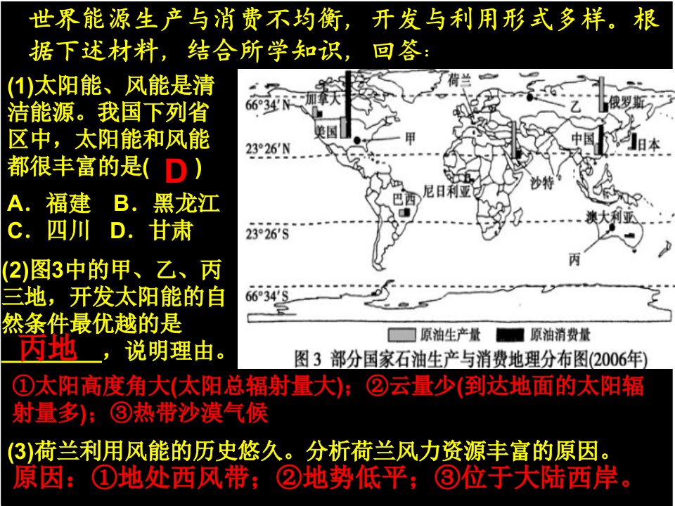 能源专题练习