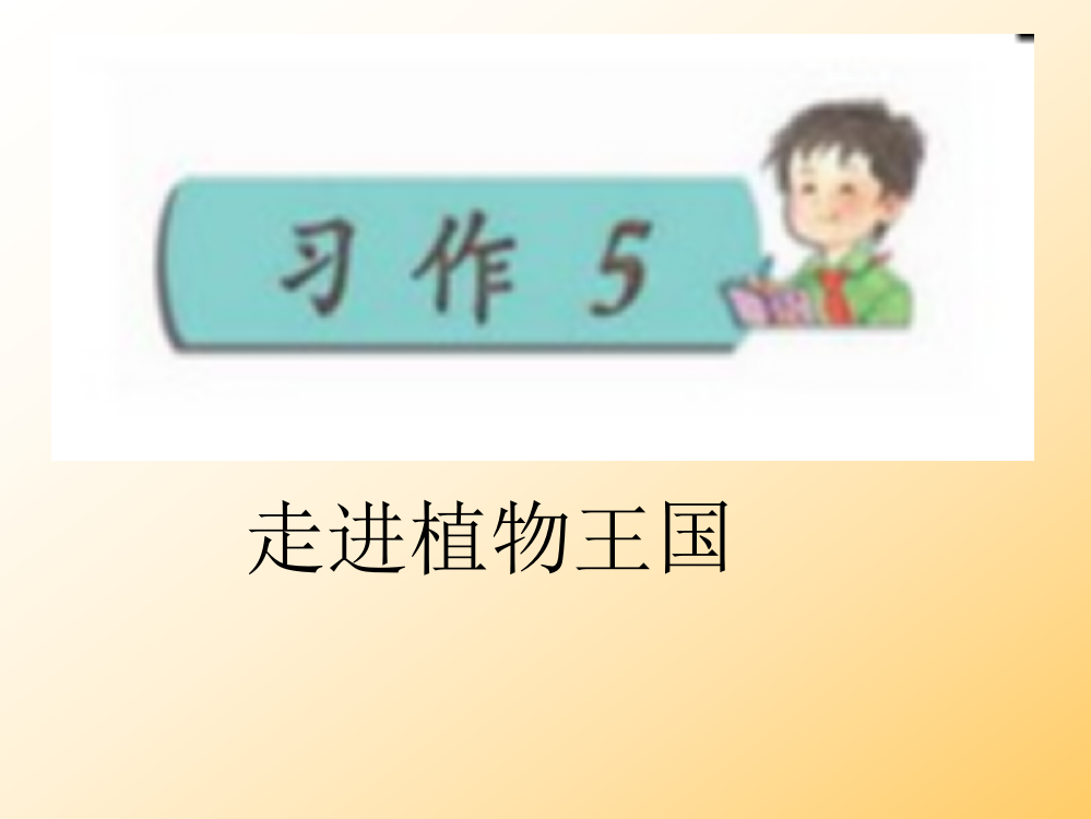 苏教版四年级语文下册习作5课件