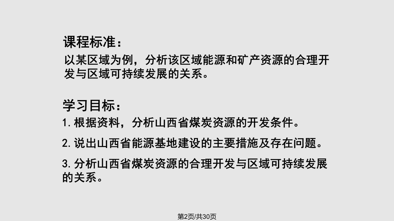 能源资源的开发2