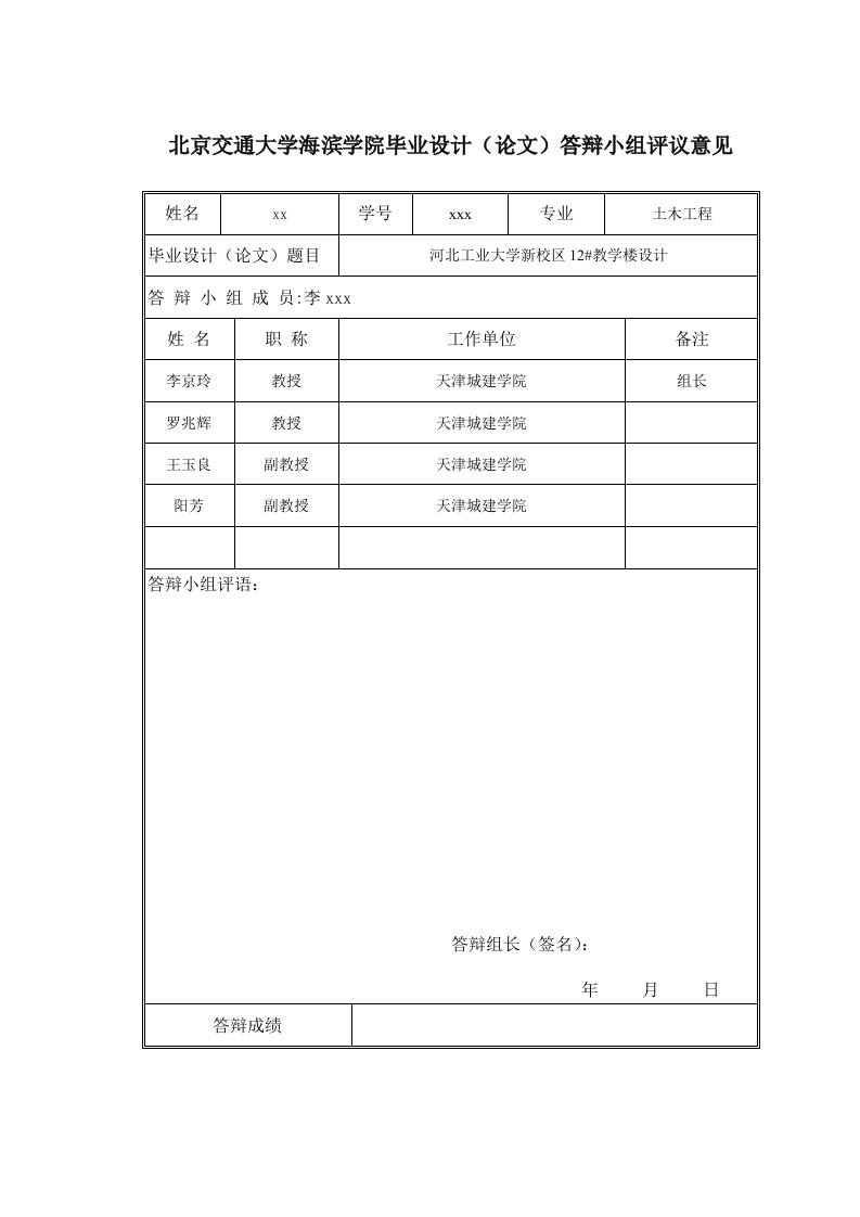 施工组织-A7毕业设计论文诚信声明