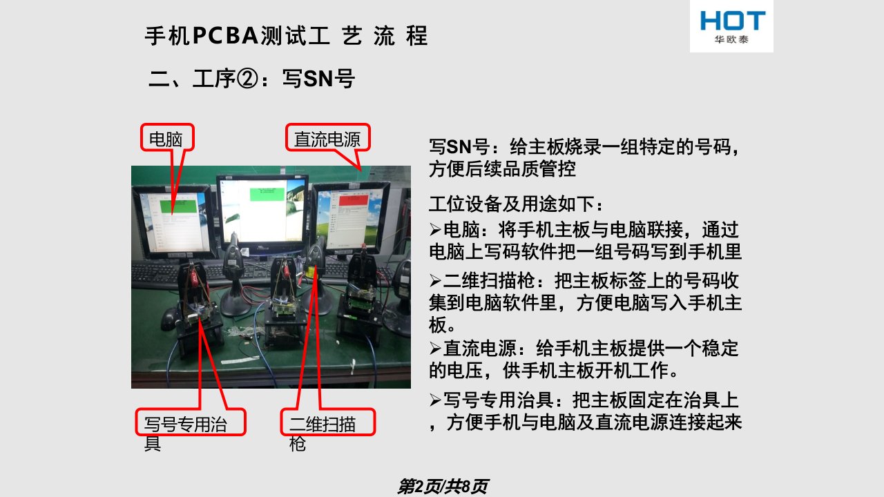 手机PCBA测试工艺流程