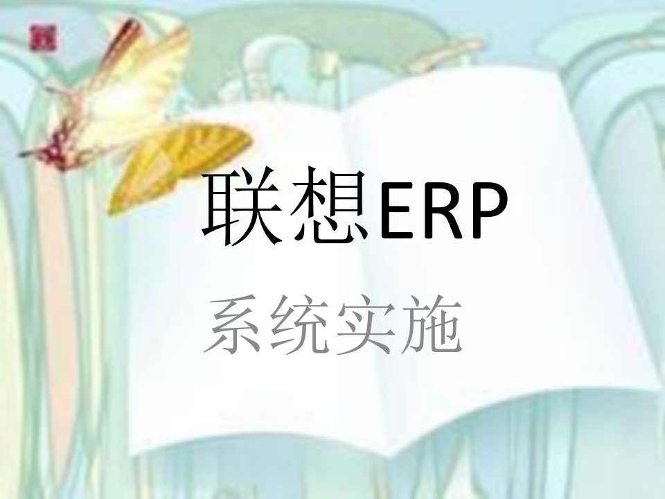 联想ERP实施成功案例