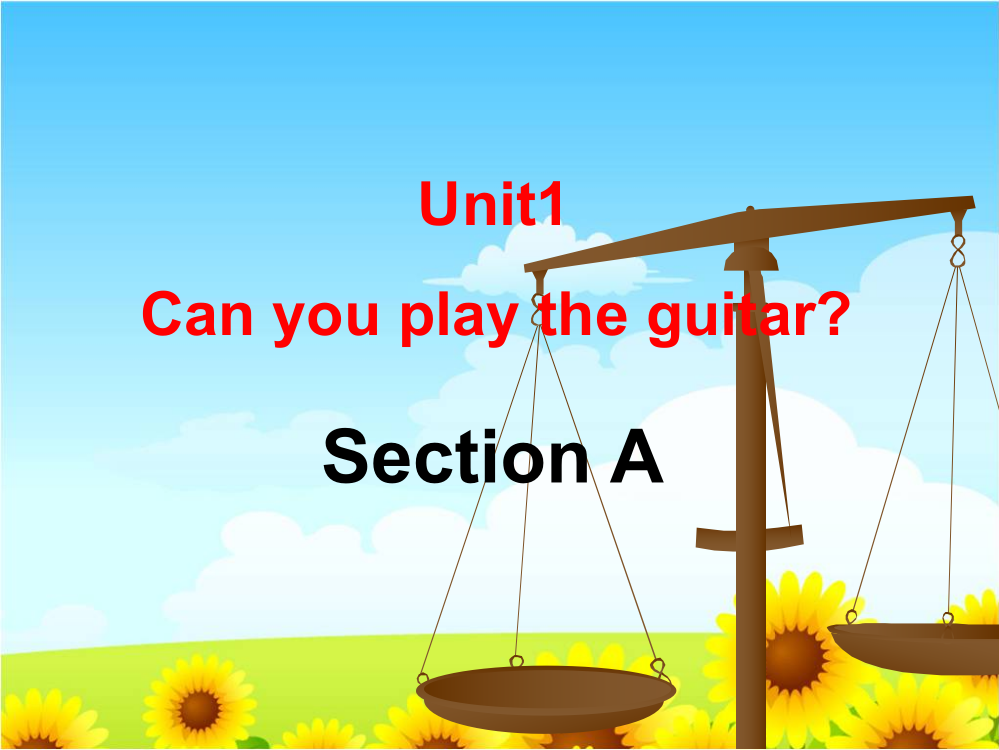 人教版七下Canyouplaytheguitar？