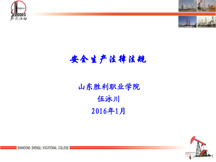 中石化和胜利油田典型安全管理制度》