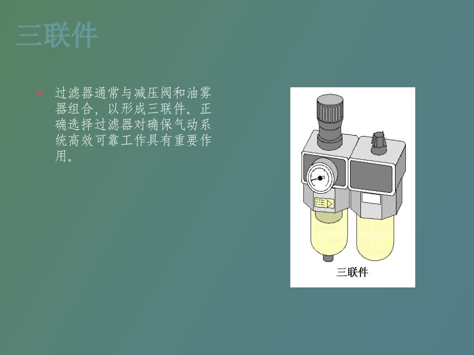 常用气动元件图形符号