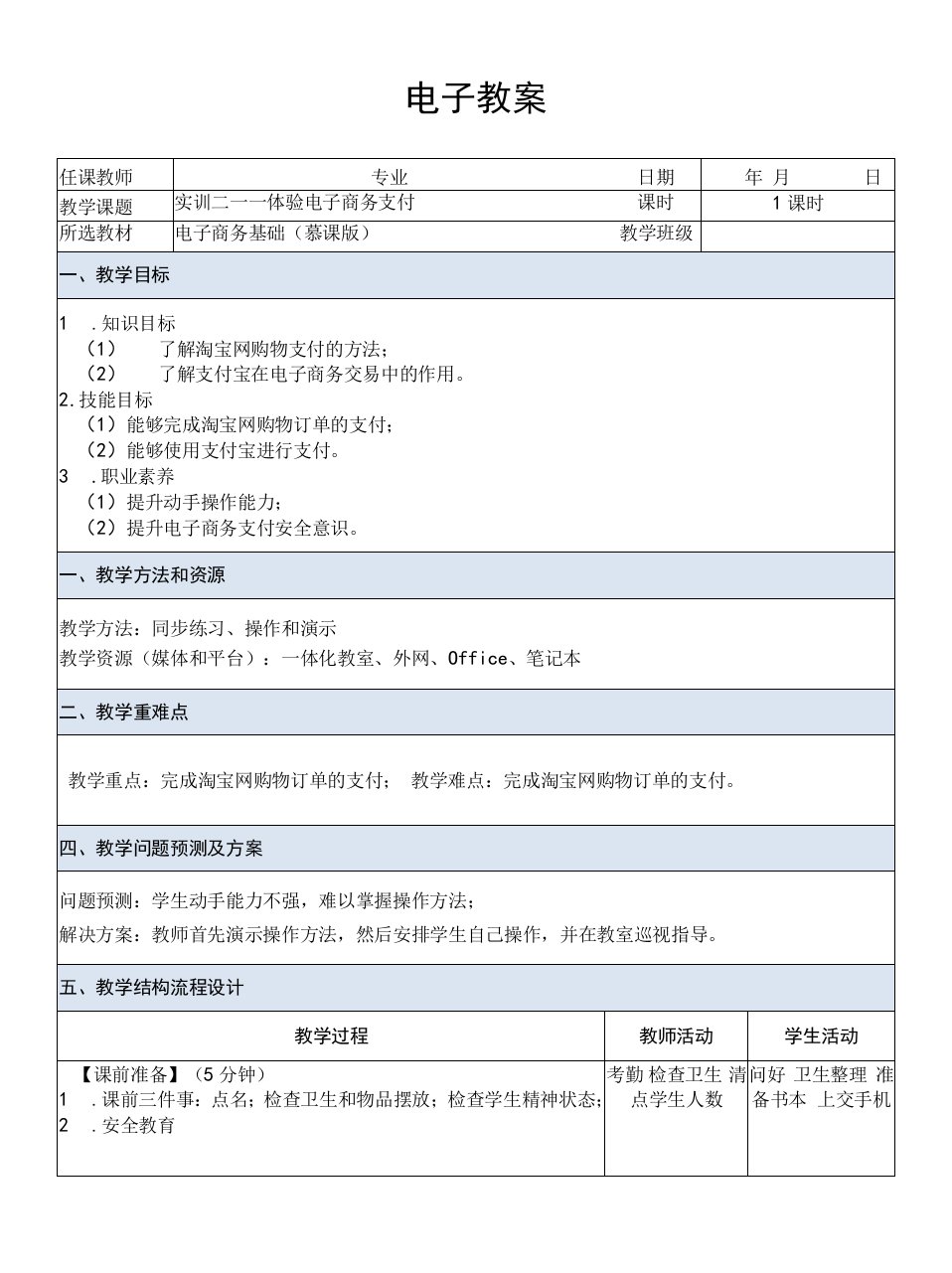 电子商务基础