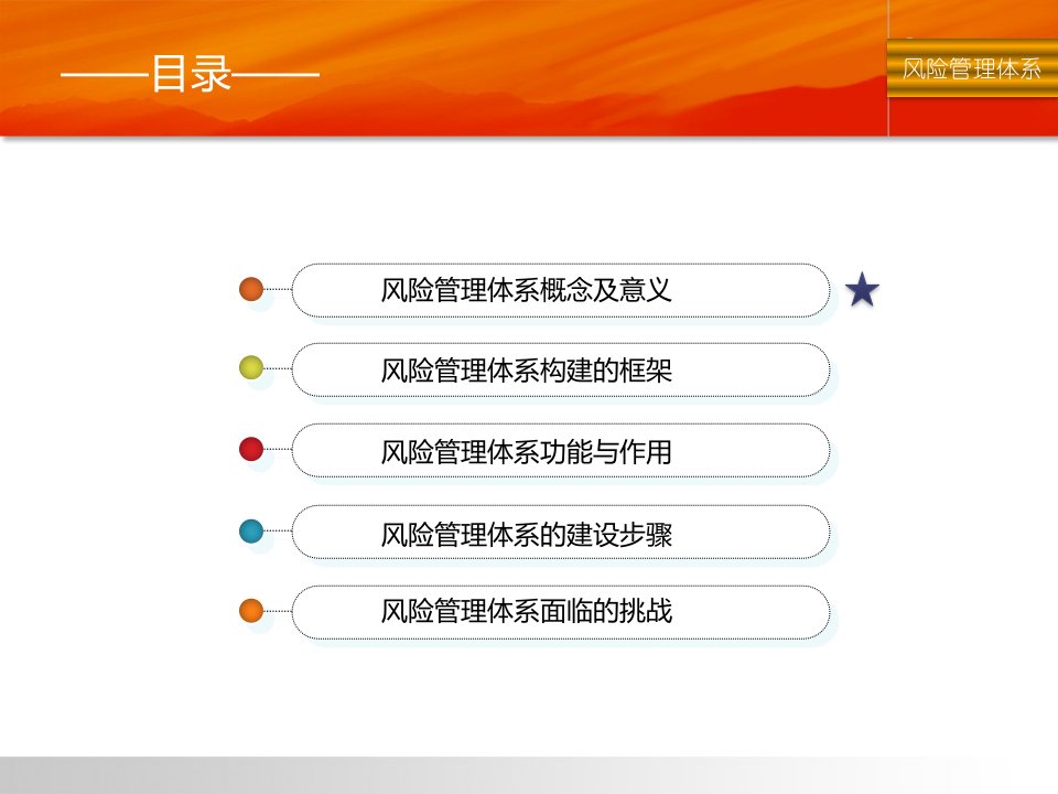 企业风险管理体系建设huppt课件