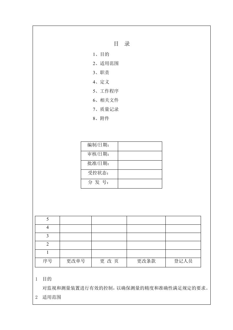 监控和测量装置控制程序-范例