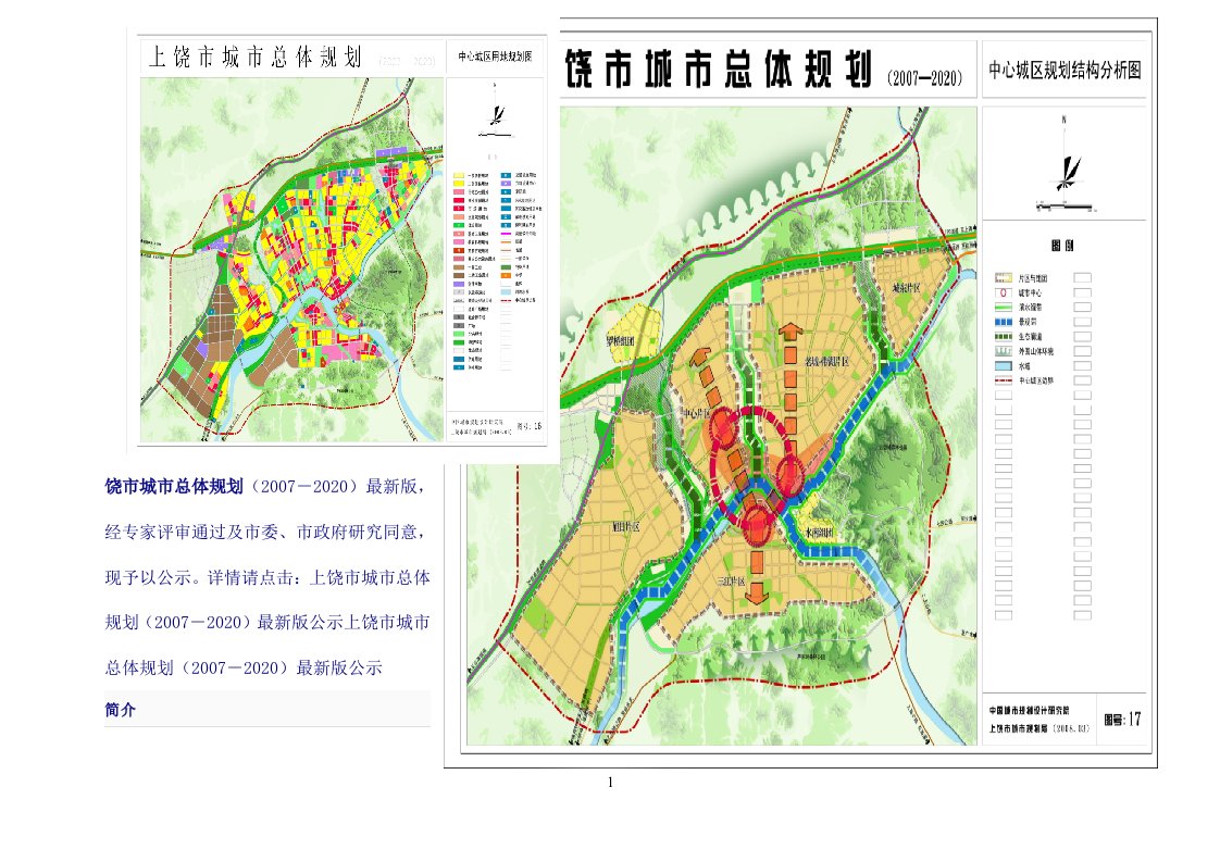 上饶市城市总体规划