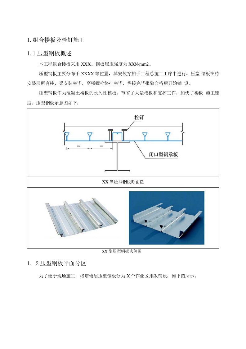 15十五压型钢板及栓钉施工