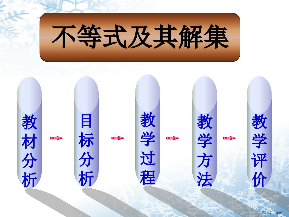 不等式及其解集教学课件说课人教版