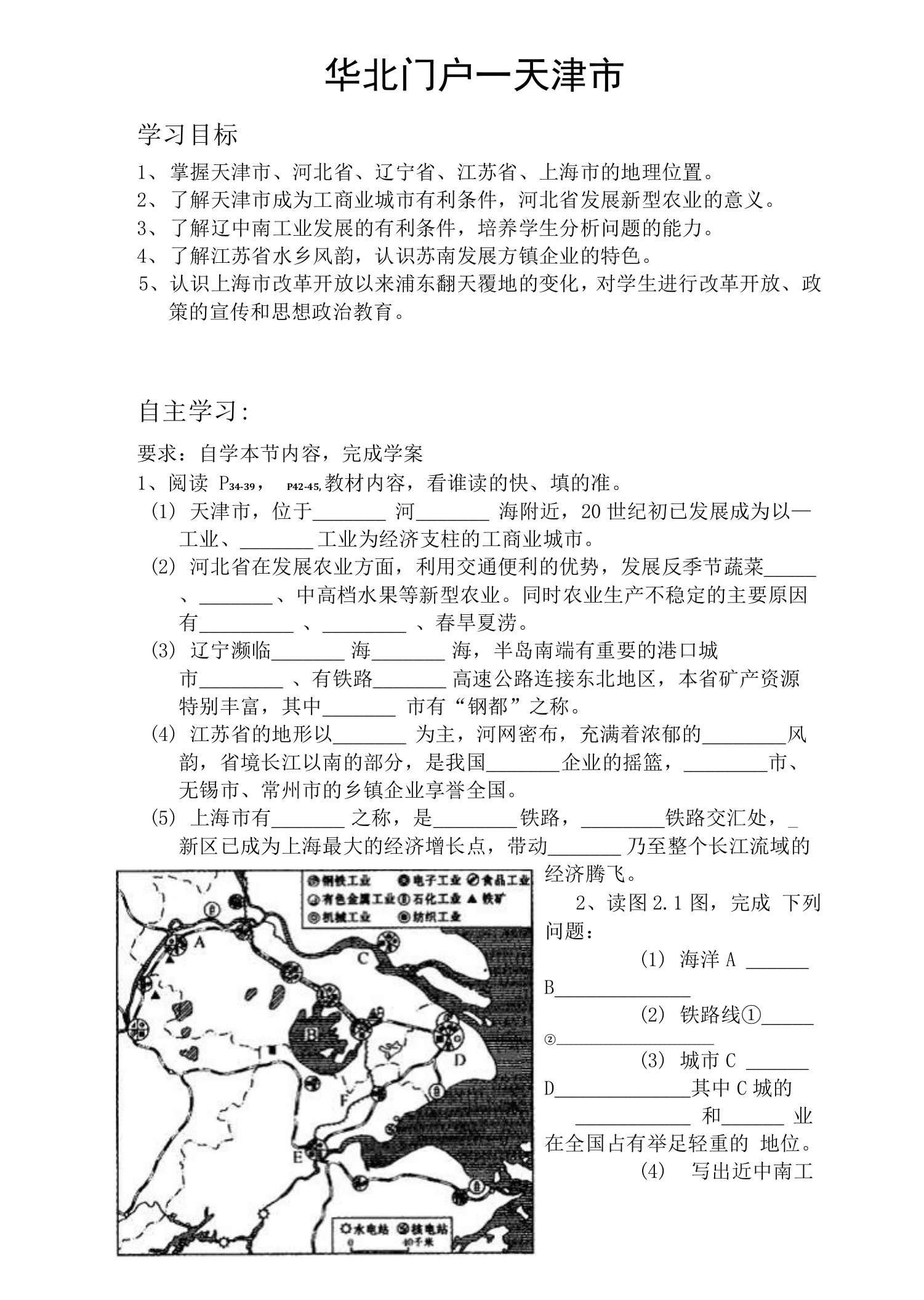 华北门户—天津市