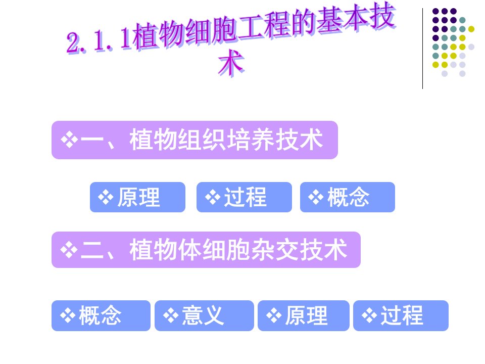 2.1植物细胞工程的基本技术公开课一等奖课件省赛课获奖课件