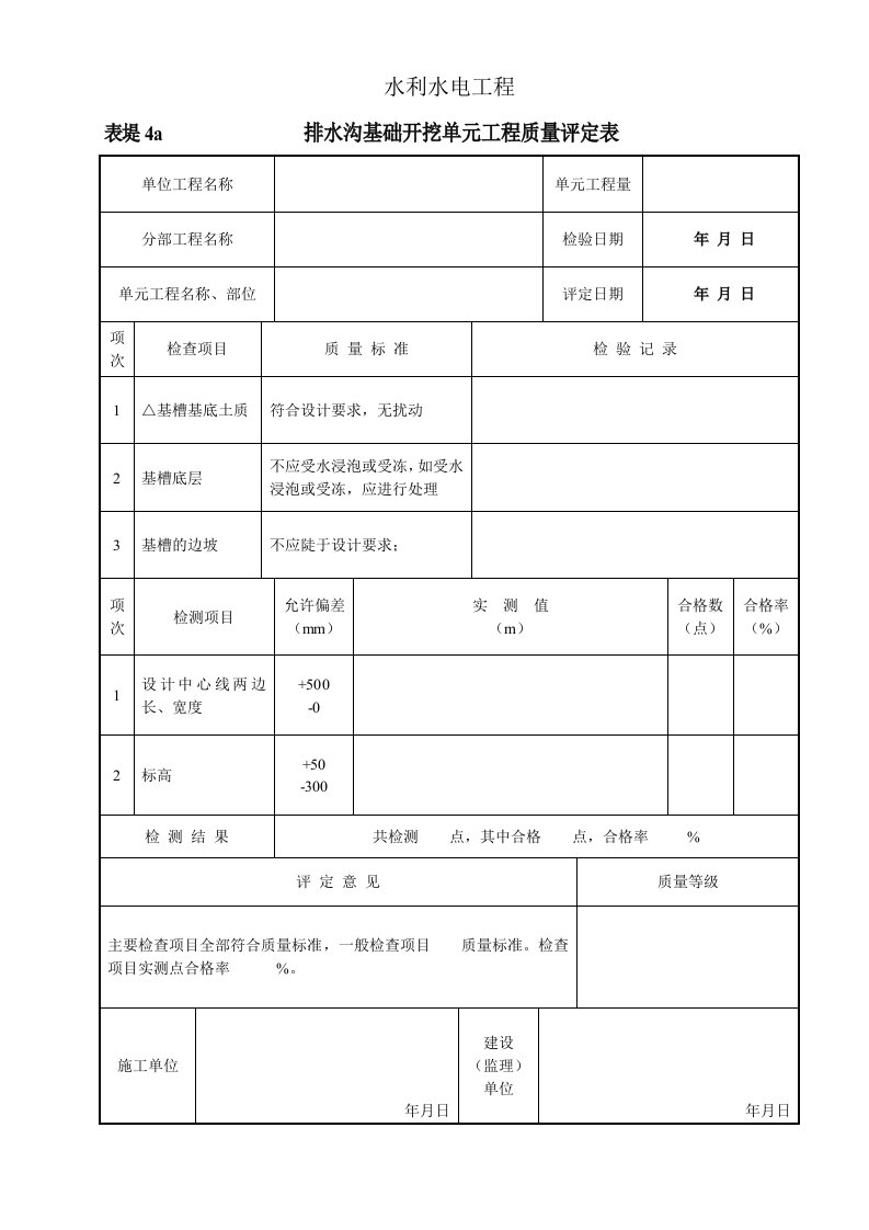 工程资料-表堤4a