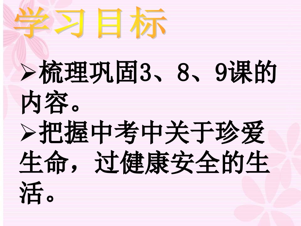 11珍爱生命过健康安全的生活课件