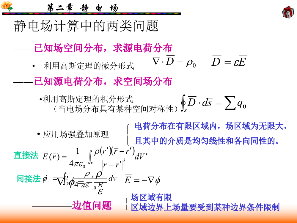 NO9-10--第二章--静电场--泊松方程和拉普拉斯方程