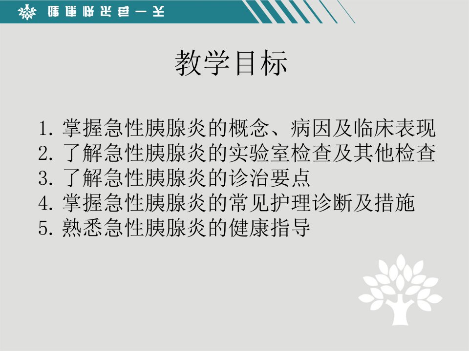 急性胰腺炎病人的护理PPT课件