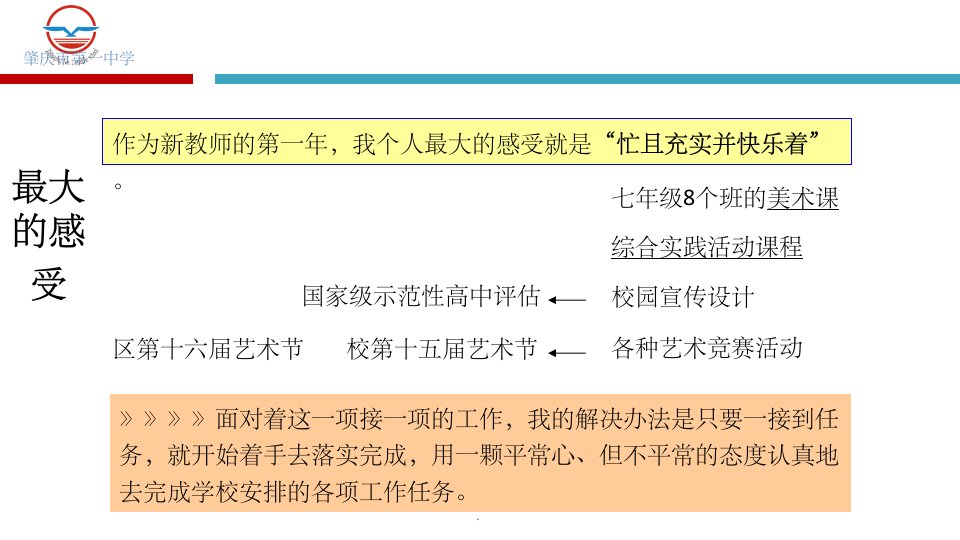 新教师经验交流ppt课件