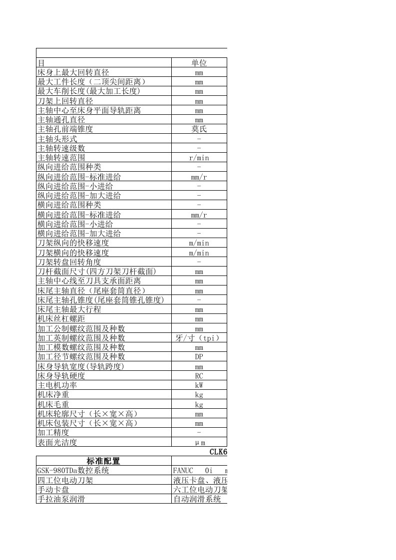 6140普车技术参数