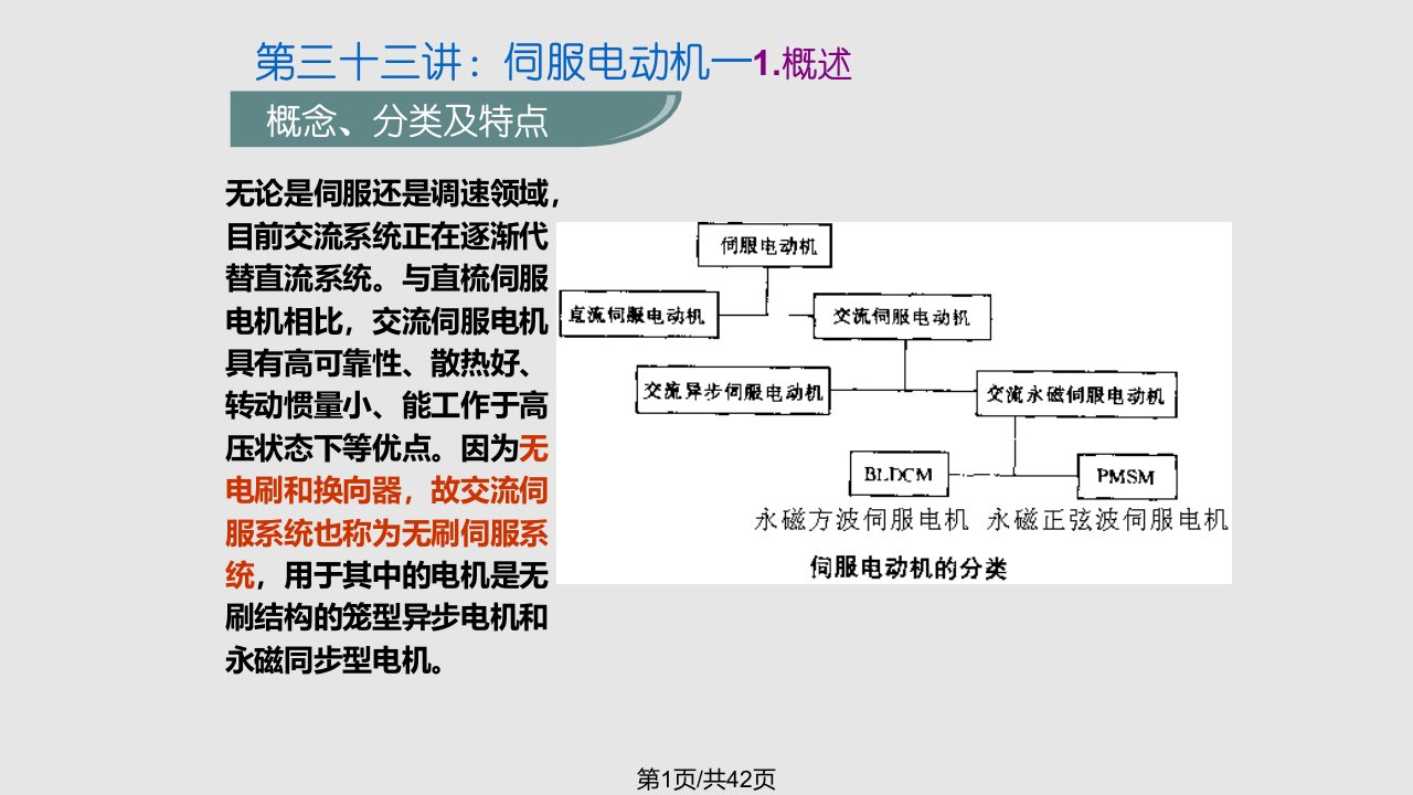 伺服电机教学PPT教学课件