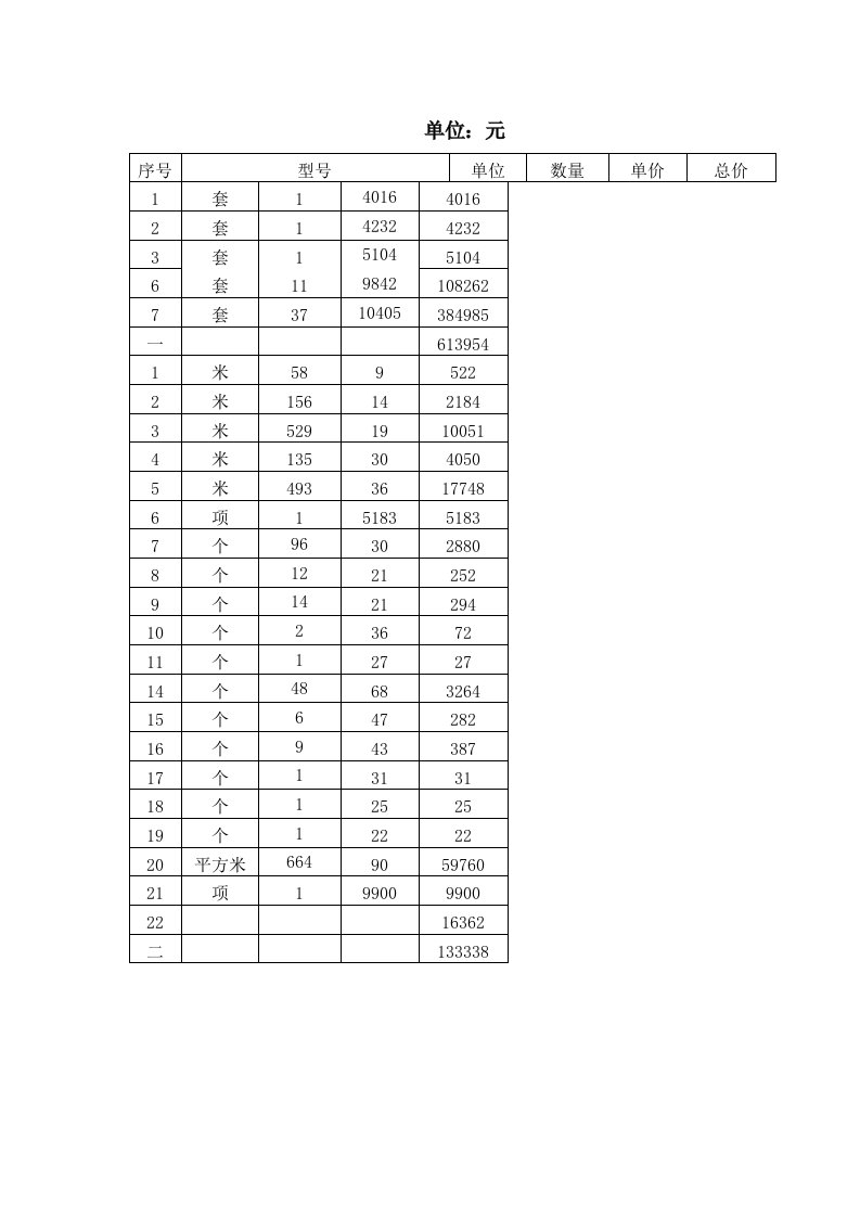 风管机报价