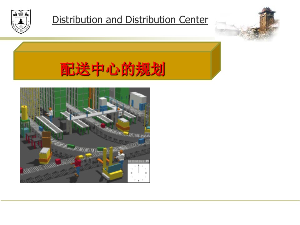 配送中心的规划专题PPT