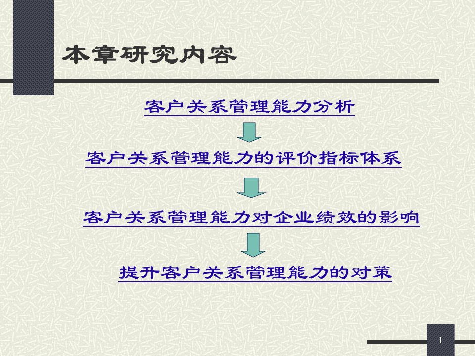 客户关系管理能力(1)