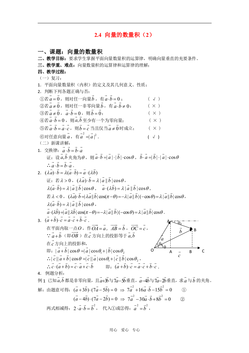 高中数学：