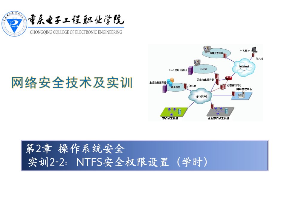 实训22NTFS安全权限设置