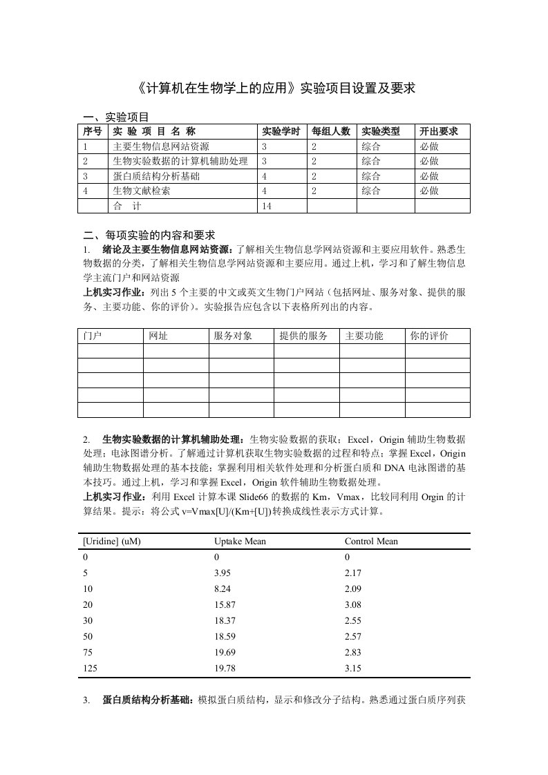 计算机在生物学上的应用