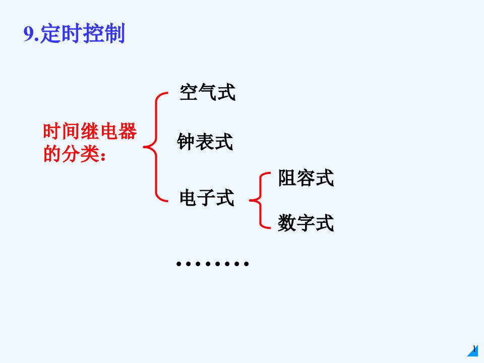 电气控制技术课件