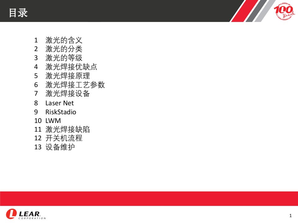 激光焊基础知识培训ppt课件