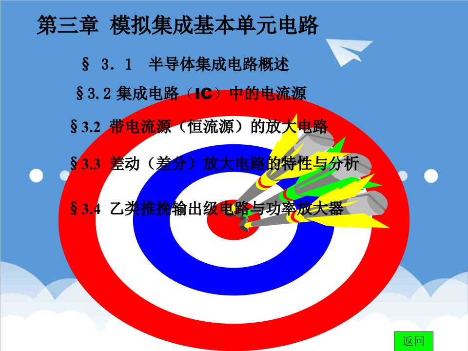 电子行业-模拟电子电路基础3