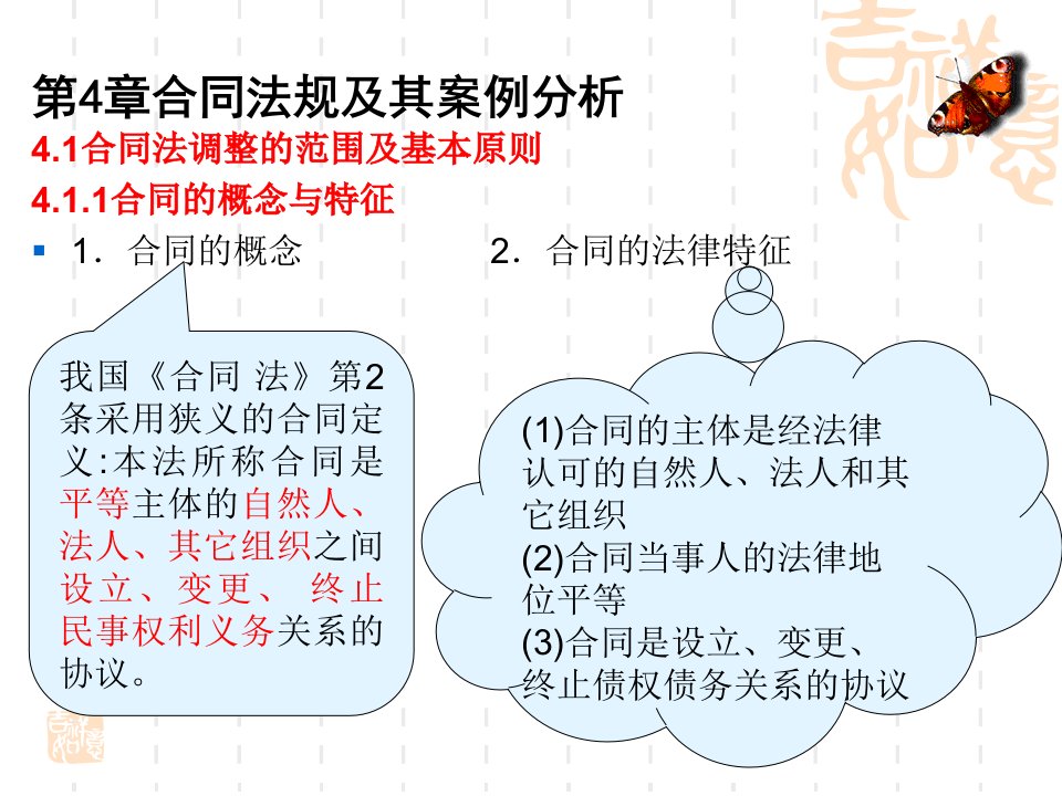 第4章合同法规及其案例分析