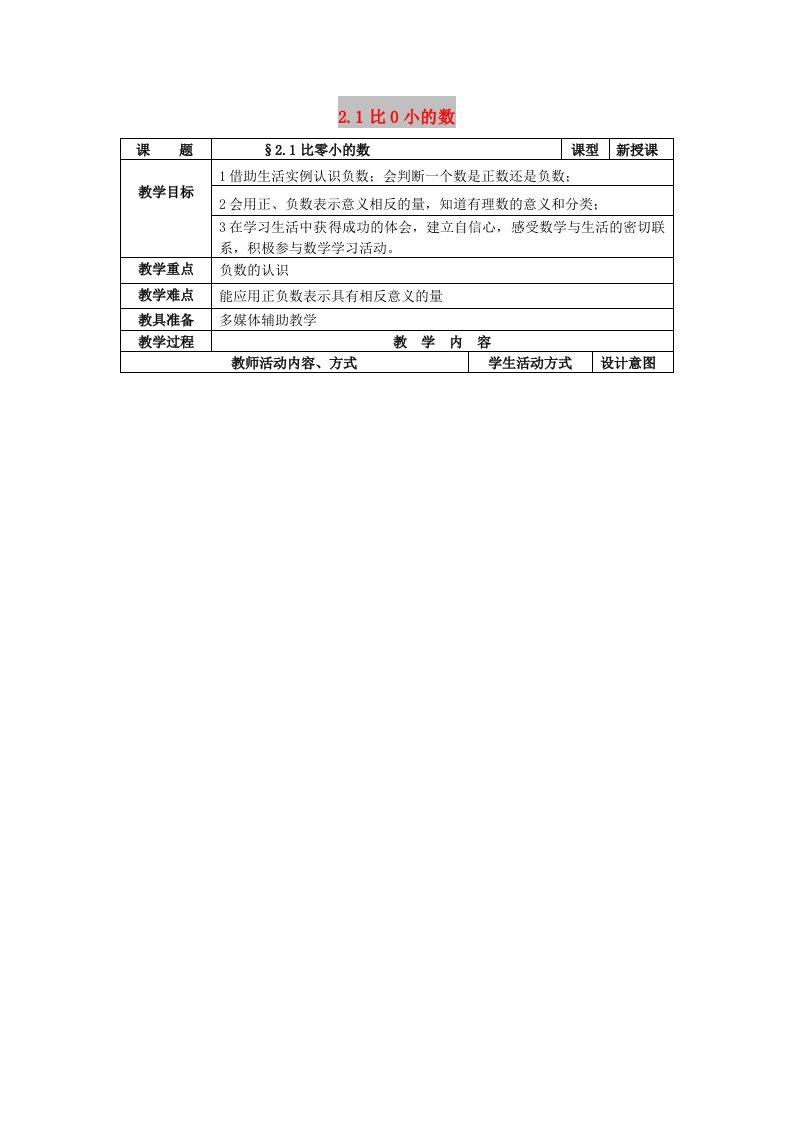 七年级数学上册