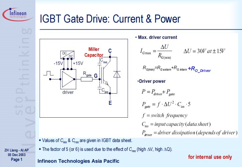 英飞凌IGBT驱动培训资料