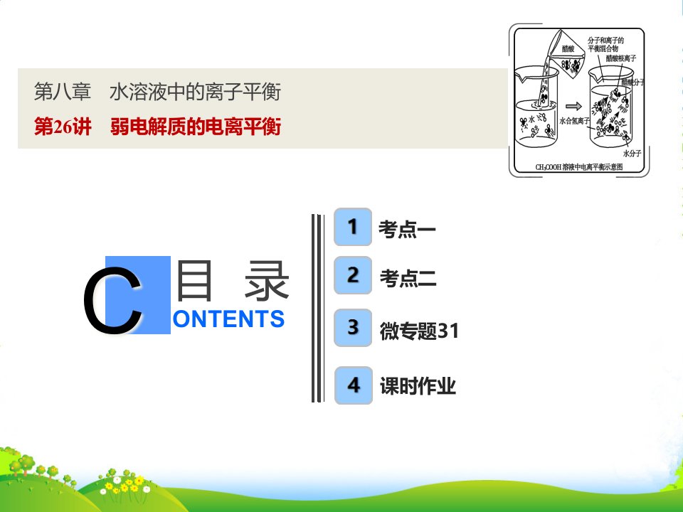 探究化学一轮复习（全国通用版）ppt课件第八章