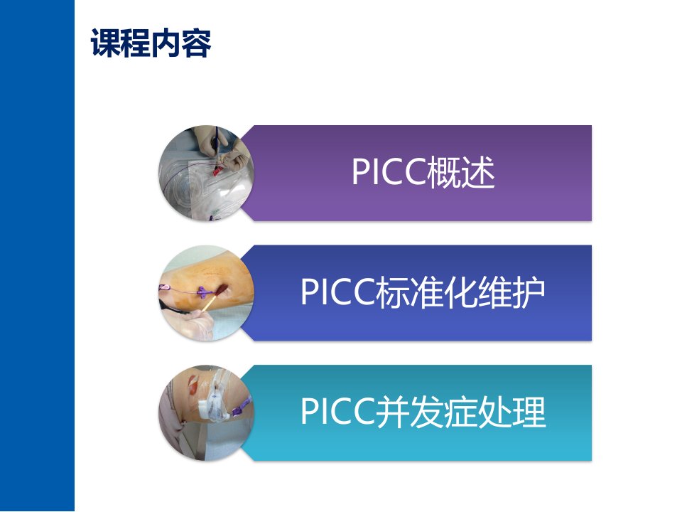 PICC维护及并发症处理课件