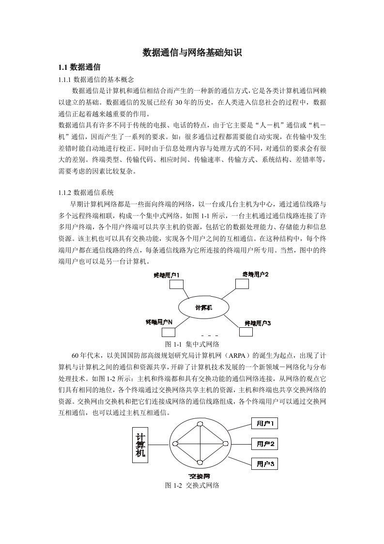 通信行业-网络通信的基础知识