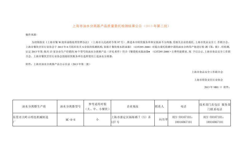 13年第二批餐饮隔油池资料