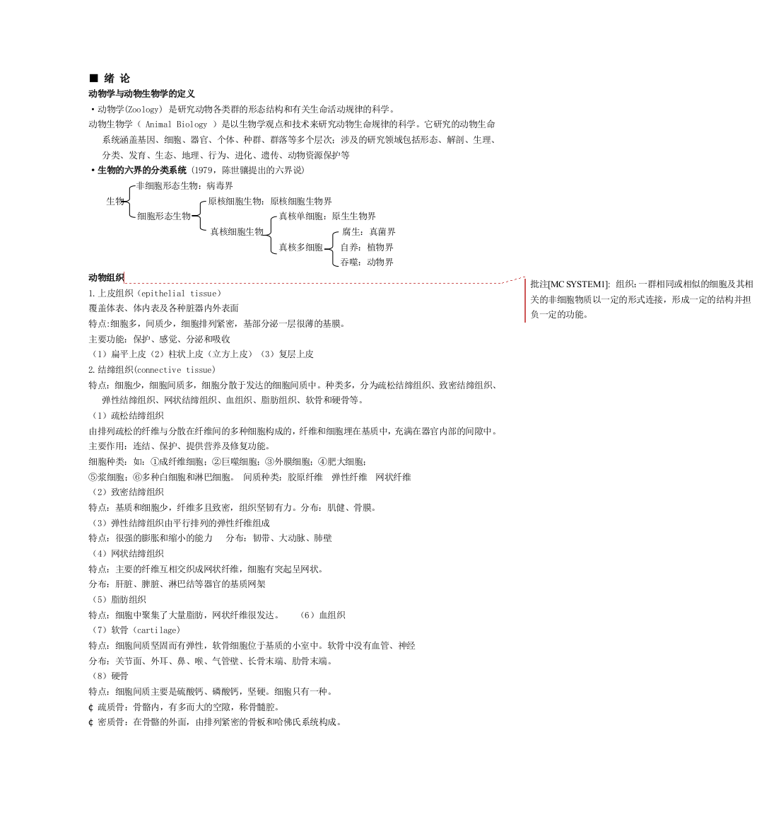 植物学教材重点