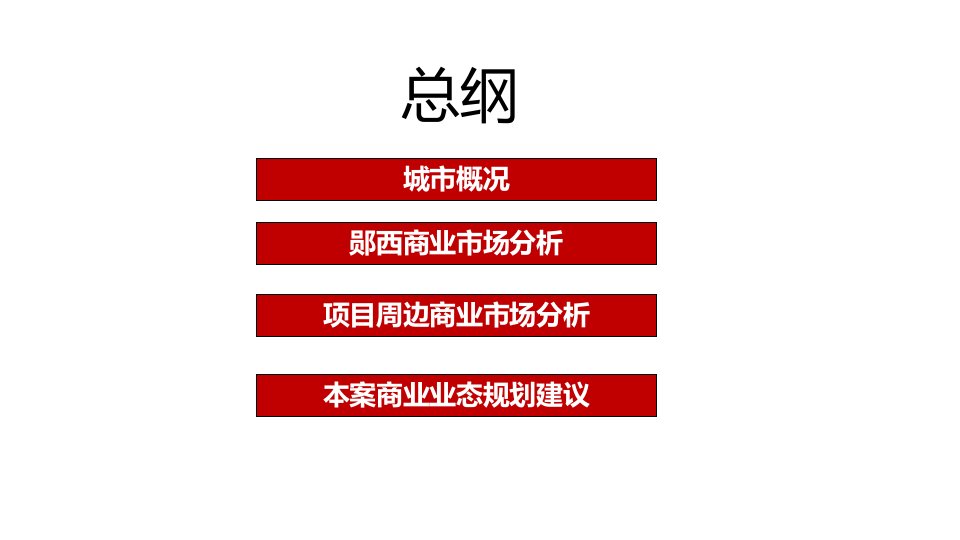 2014郧西商业市场分析报告